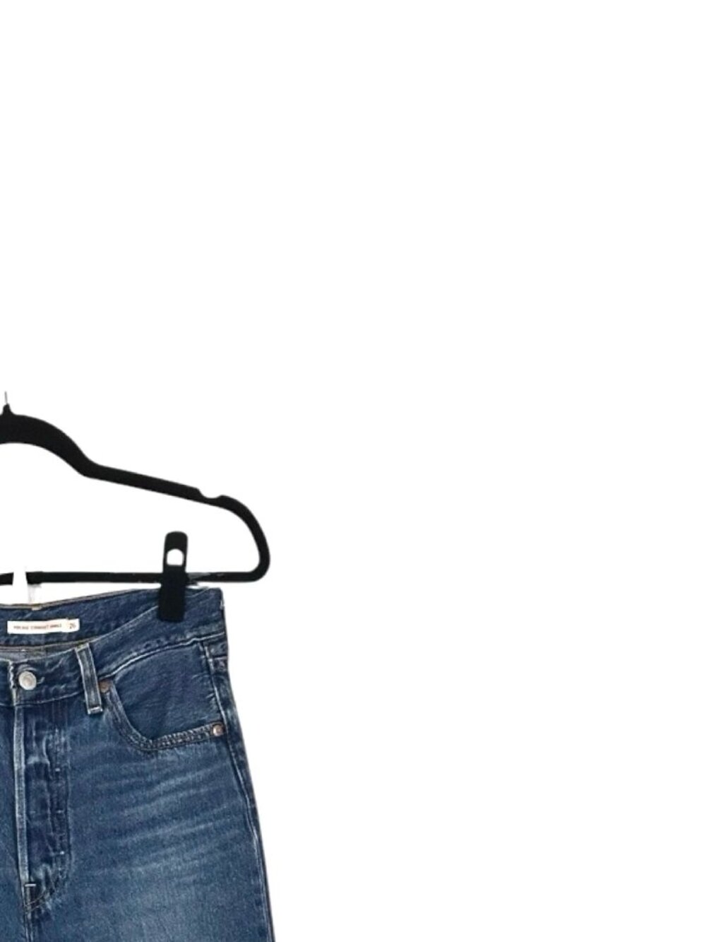 Levi's Ribcage Straight Ankle Jeans - Picture 7 of 9